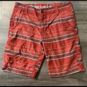 Mossimo Red stripped Men’s shorts